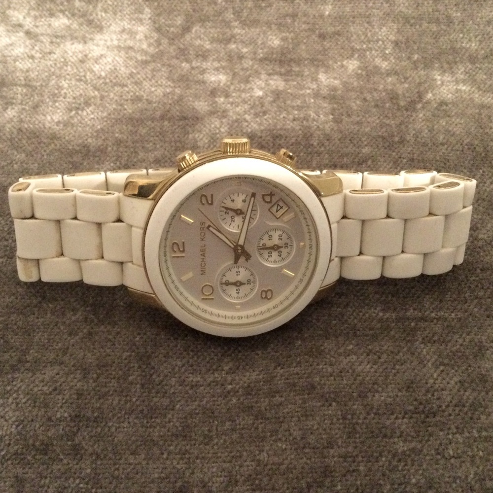 Vintage Michael Kors White Watch